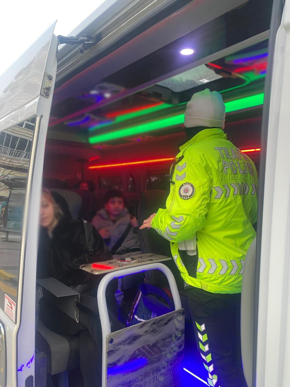 Manisa’da Okul Servislerine Sıkı Denetim