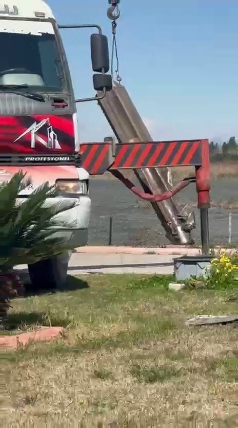 İran'dan ateşlenen mühimmat parçası Hatay'a düştü