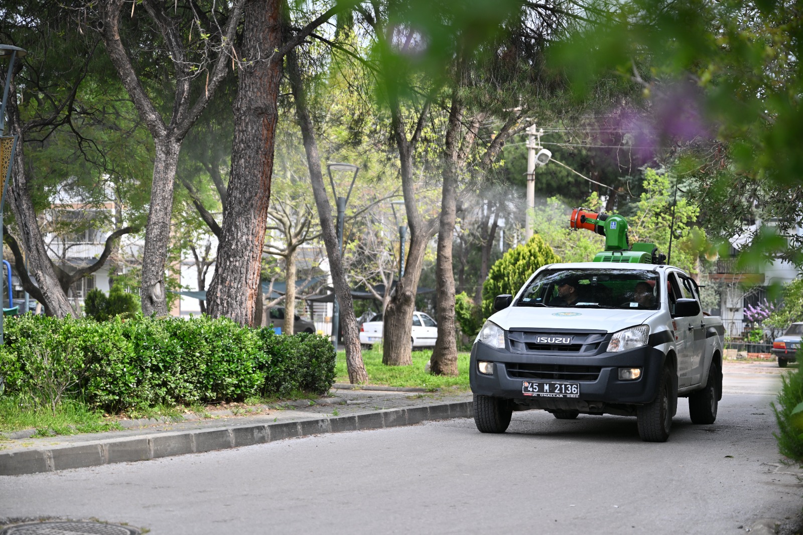 Manisa'da 17 ilçede İlaçlama Mesaisi