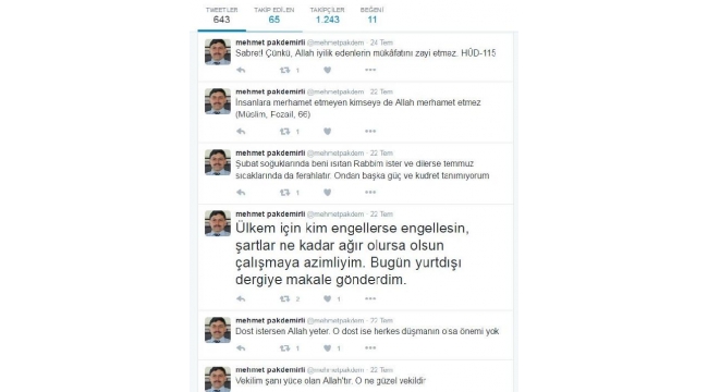 Eski rektör Pakdemirli gözaltında