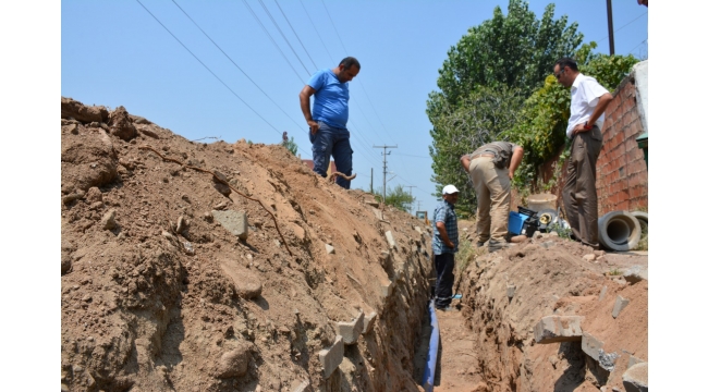 Turgutlu'da içme suyu çalışmaları başladı