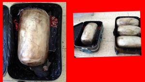 Bavullarından 32 kilo esrar çıktı, tutuklandı