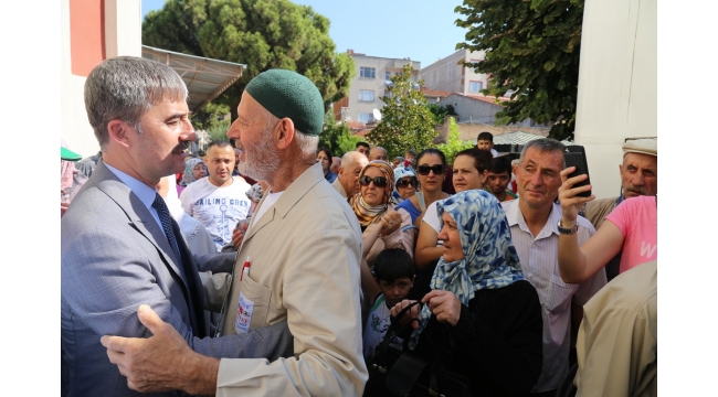 Hacı adayları kutsal topraklara yolcu edildi
