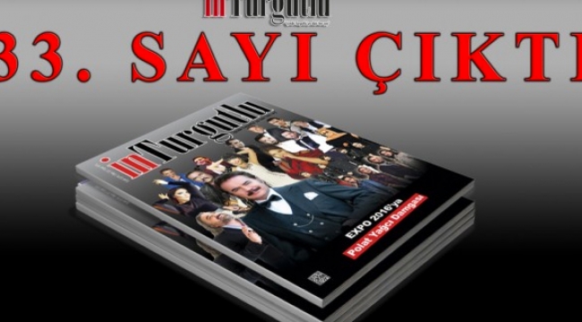inTurgutlu Dergisinin 33.sayısı çıktı