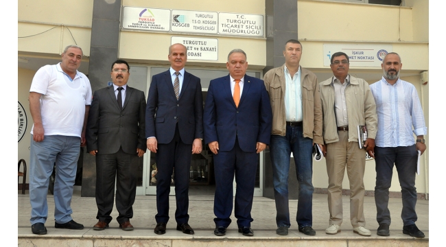 CBÜ Rektörü Çelebi’den TUTSO’ya ziyaret
