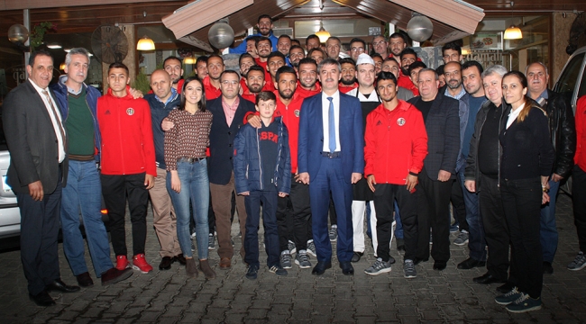 Asbaşkan Sakı Turgutluspor'u Gamalı'da ağırladı