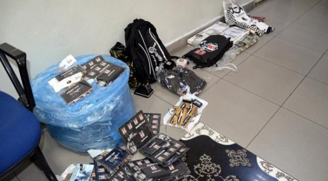 Beşiktaş logolu korsan ürün satan 11 esnafa yargı yolu