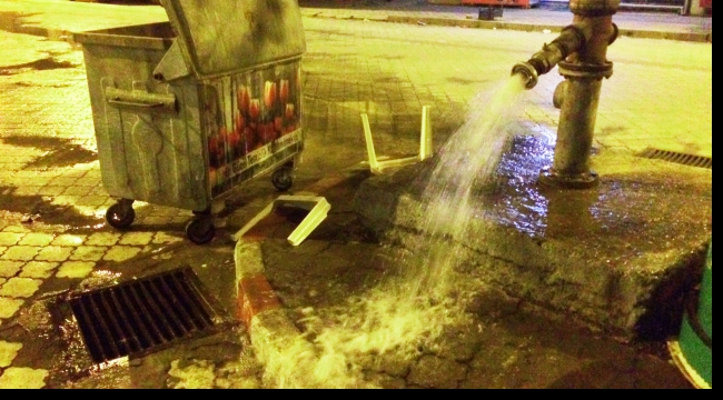 Boşa akan tonlarca içme suyu