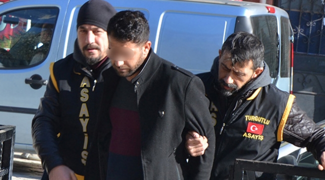 Cinayet zanlısı adliyeye çıkartıldı