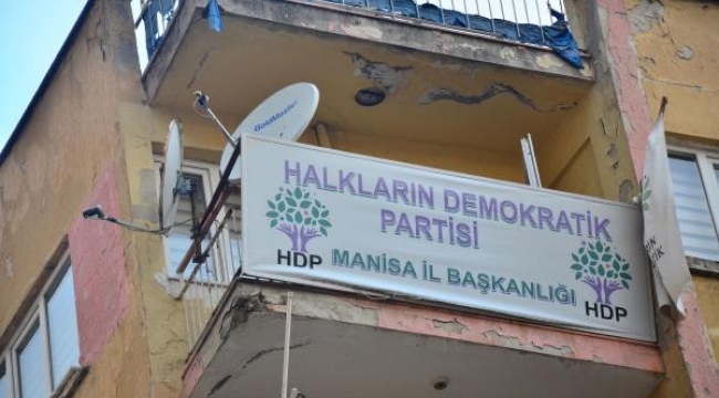 HDP Manisa İl Başkanlığı binasında arama