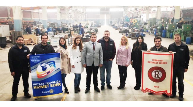 Rotaractlar’dan Çetinkaya ASB’ye ziyaret