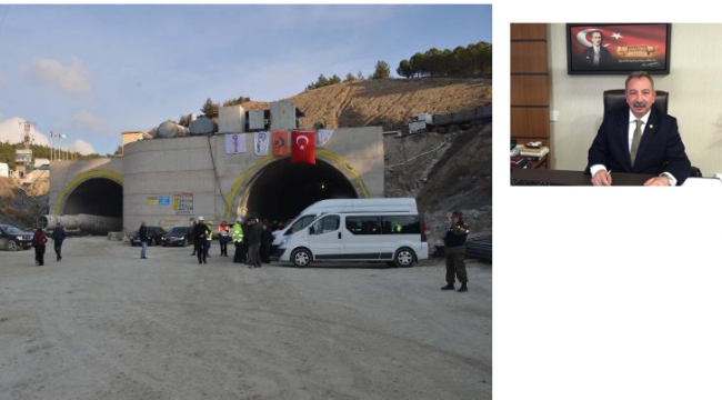 Sabuncubeli Tüneli'nin araç trafiğine açılacağı kesin tarihi sordu