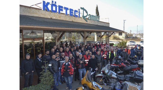Tanrıbilen’e motosiklet sevdalılarından destek