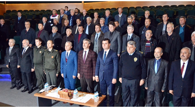 Turgutlu’da güvenlik toplantısı gerçekleşti