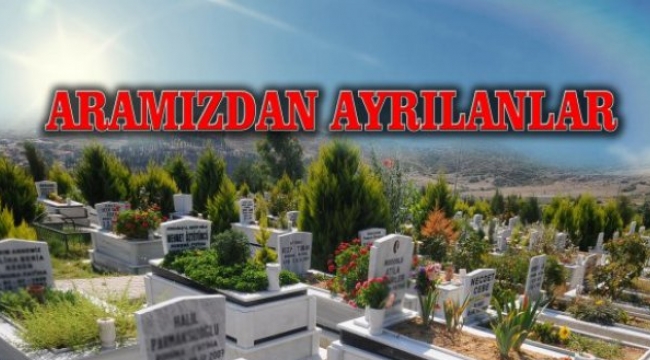 Turgutlu'da vefat edenler