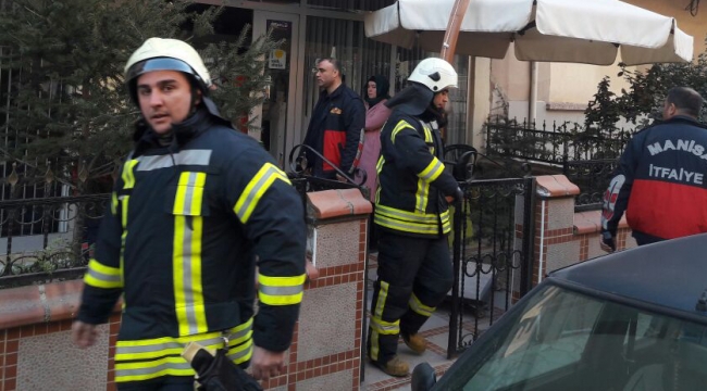 Yangın panik yarattı