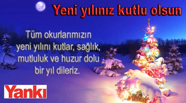 Yeni yılınız kutlu olsun!