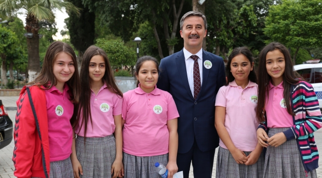 Başkan Şirin, öğretmenlere ve öğrencilere  huzur içinde geçirecekleri bir tatil diledi.  