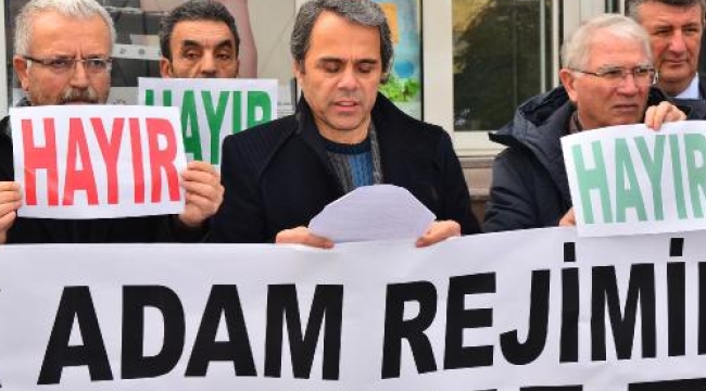 'Hayır' oyu kullanmaları için mektup gönderdi. 