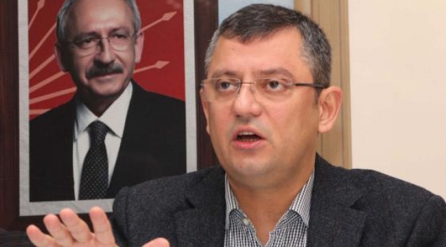 CHP'Lİ ÖZEL: BU BİR SUÇÜSTÜ DURUMUDUR"