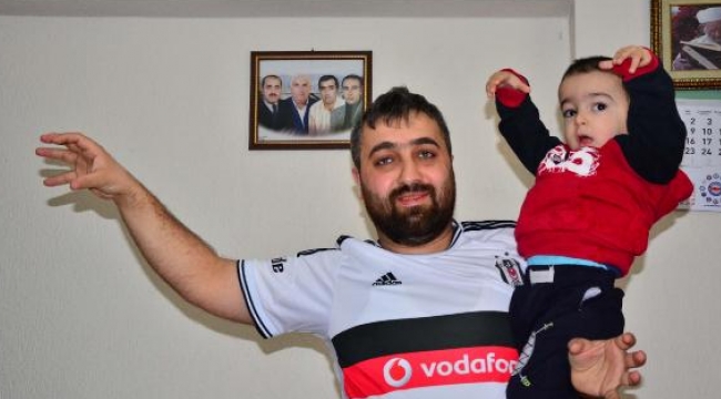 Fanatik baba oğlunun adını Beşiktaş koydu
