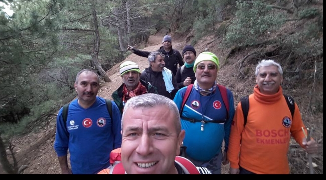 Turdak, Spil Dağına Paşaini’nden zirve çıkışı yaptı.