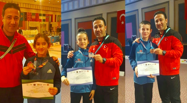 Turgutlulu  sporcular yine ödüllerle döndüler