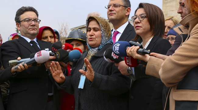 Adalet istiyorum. Çok baskı yapıyorlar