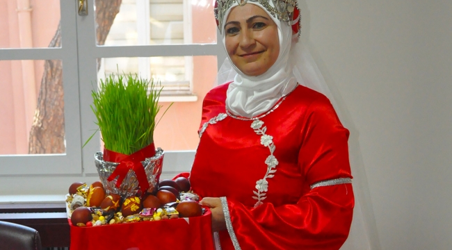 Kaymakam Turan'a  Nevruz Bayramı ziyareti