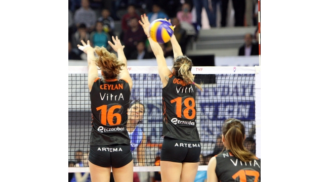 Seramiksan Eczacıbaşı'nı salladı ama yıkamadı: 2-3
