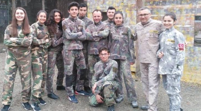 Turdaklılar paintball oynadı