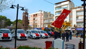 Belediye araç filosuna 7 farklı yeni araç eklendi