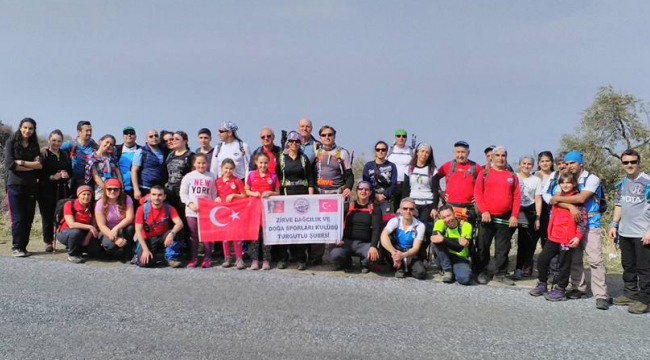 Zirve Dağcılık Kaplan Dağı'nda  