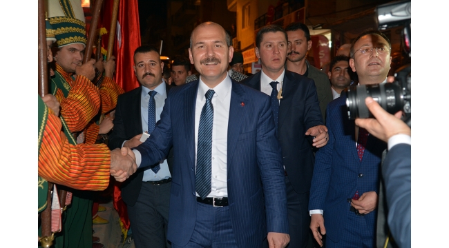 İçişleri Bakanı Süleyman Soylu Turgutlu'da