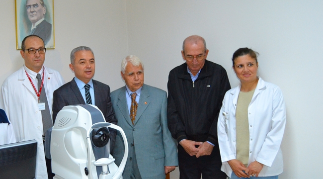 Turgutlu Devlet Hastanesi'ne hayırseverden OCT cihazı bağışı