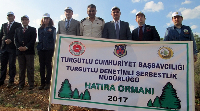 Denetimli Serbestlik Müdürlüğü'nden Hatıra Ormanı