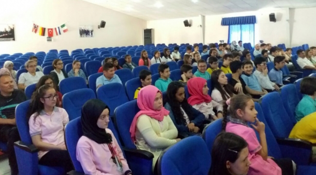 Halil Kale, TEOG´da başarılı olan öğrencileri misafir etti