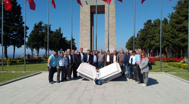 Turgutlulu Muhtarlar Çanakkale'yi gezdi