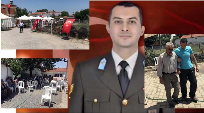 Akhisar şehidini bekliyor