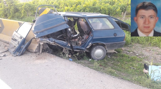 Turgutlu'da trafik kazası bir ölü