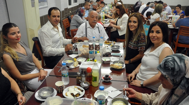 Turmesad üyeleri iftarda buluştu