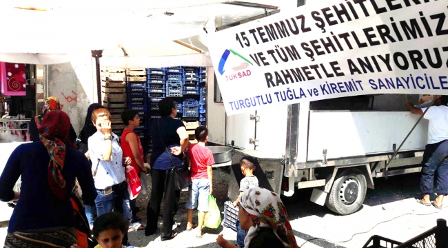 Tuğlacılardan 15 Temmuz lokması