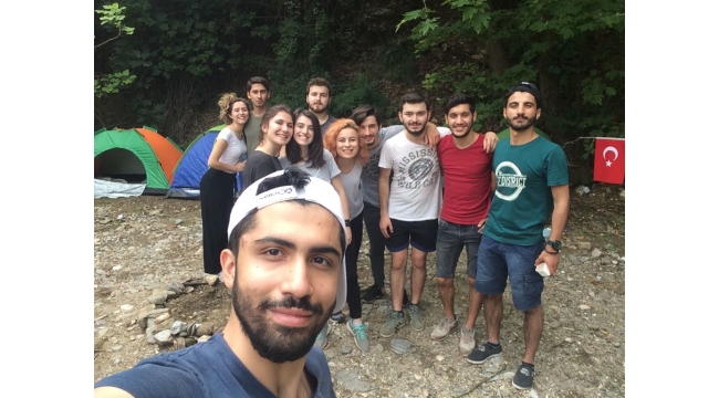 TURBEM gençlerinden serinleten kamp