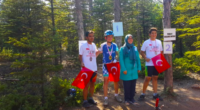 Turgutlulu bisikletçinin azmi