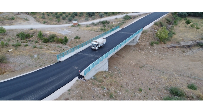 6 mahalle halkını rahatlatan köprü!