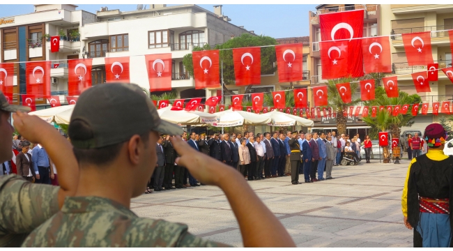 Büyük Zafer'in 95'inci yıldönümü Turgutlu'da kutlandı