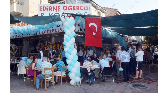 Edirne Ciğercisi Bosna Lokantası açıldı