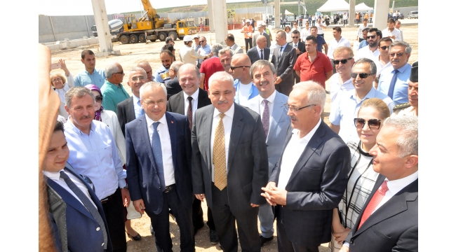 Egeçev Atık Yönetimi idari binasının temeli atıldı