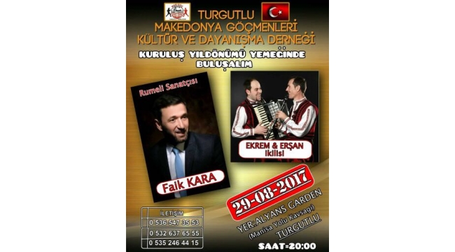 Makedonya Göçmenleri kuruluşunun 3'üncü yılını kutluyor
