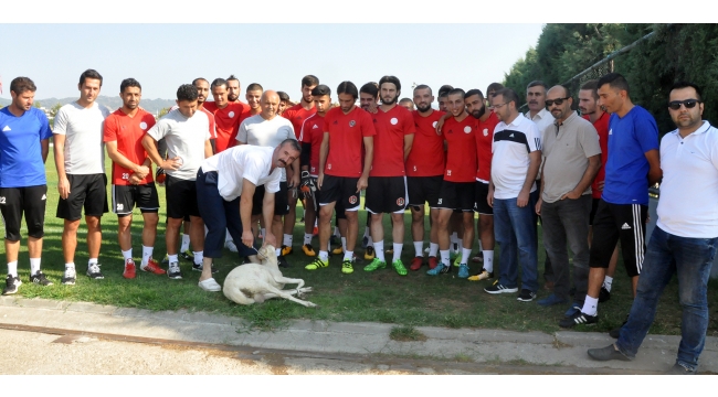 Turgutluspor için kurban kesildi
